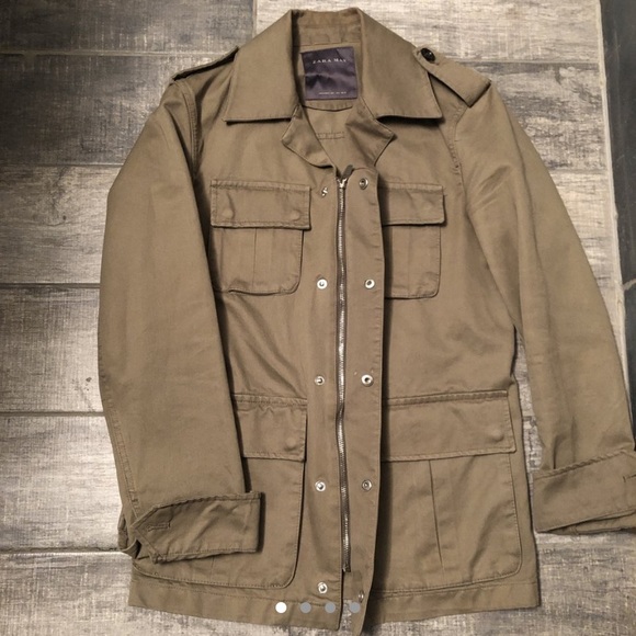 zara cargo jacket
